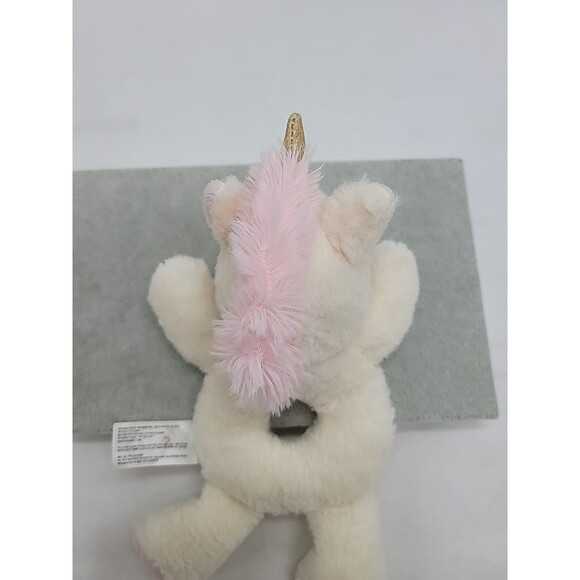 Spark Create Imagine Unicorn Plush Baby Rattle Lovey Toy Nursery Stuffed Animal - Picture 15 of 16